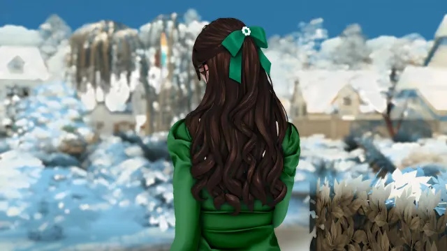 Vista previa de Hi everyone this time even though im an, cabello de thekunstwollen para Los Sims 4.
