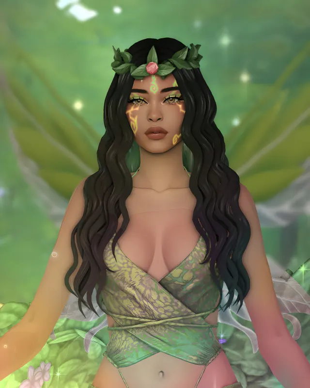 Vista previa de Hi guys im back with a new hairstyle i know i, cabello de thekunstwollen para Los Sims 4.