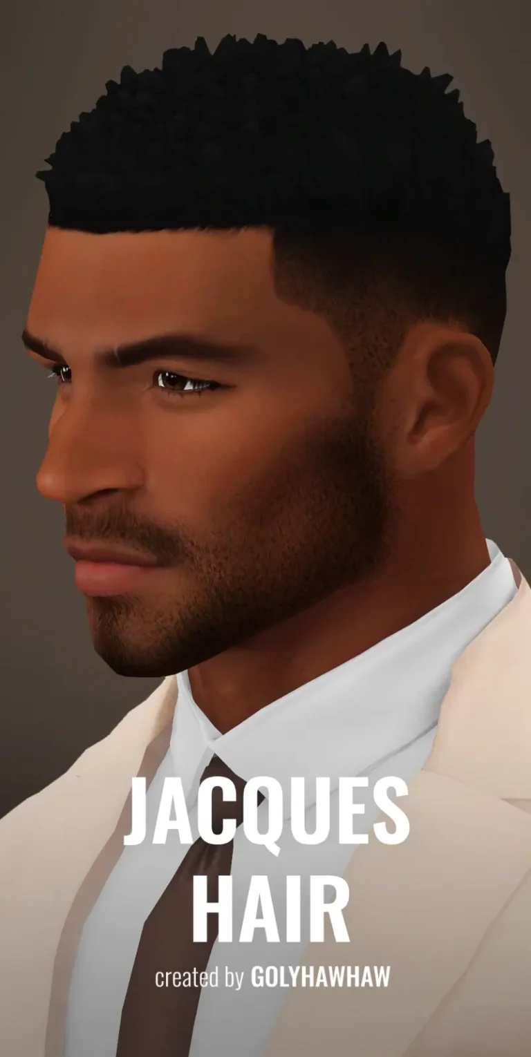 Vista previa de Hi guys this is more of a prototype cabello that i, cabello de golyhawhaw para Los Sims 4.