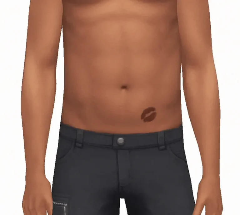 Vista previa de Hip Tattoos for Masc Sims, detalles de piel de toastie-sim para Los Sims 4.
