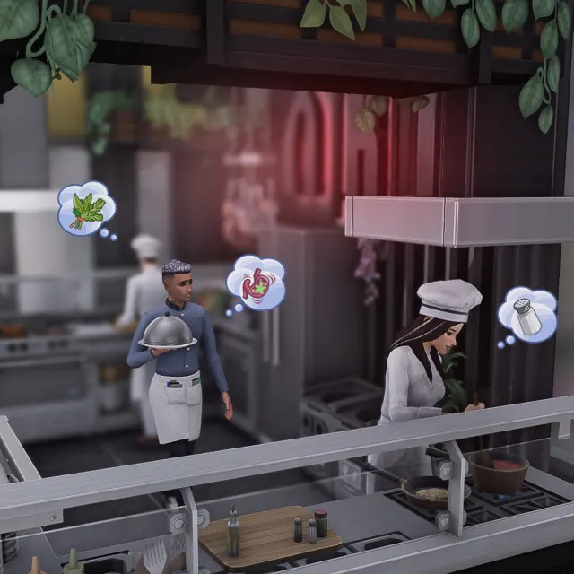 Vista previa de I have built no cc karaoke bar restaurant for, solares y habitaciones de nocturne-vi para Los Sims 4.
