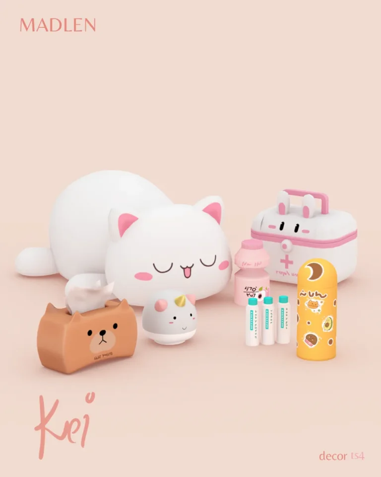 Vista previa de Kei baby care kit this baby care kit has, crear un sim de madlensims para Los Sims 4.