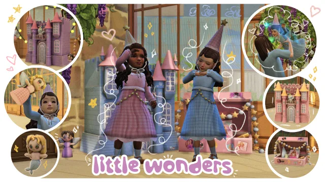 Vista previa de Little Wonders⋆✮, construir y comprar de tamsiecc para Los Sims 4.