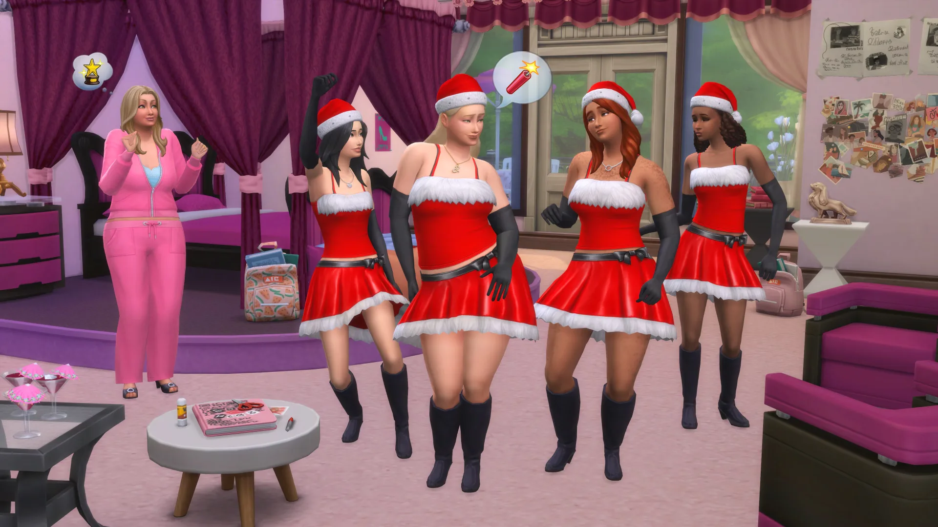 Los Sims 4 kit Estilo Mean Girls — El kit Estilo Mean Girls lleva la moda dosmilera a Los Sims 4 | Simlish4, imagen 2