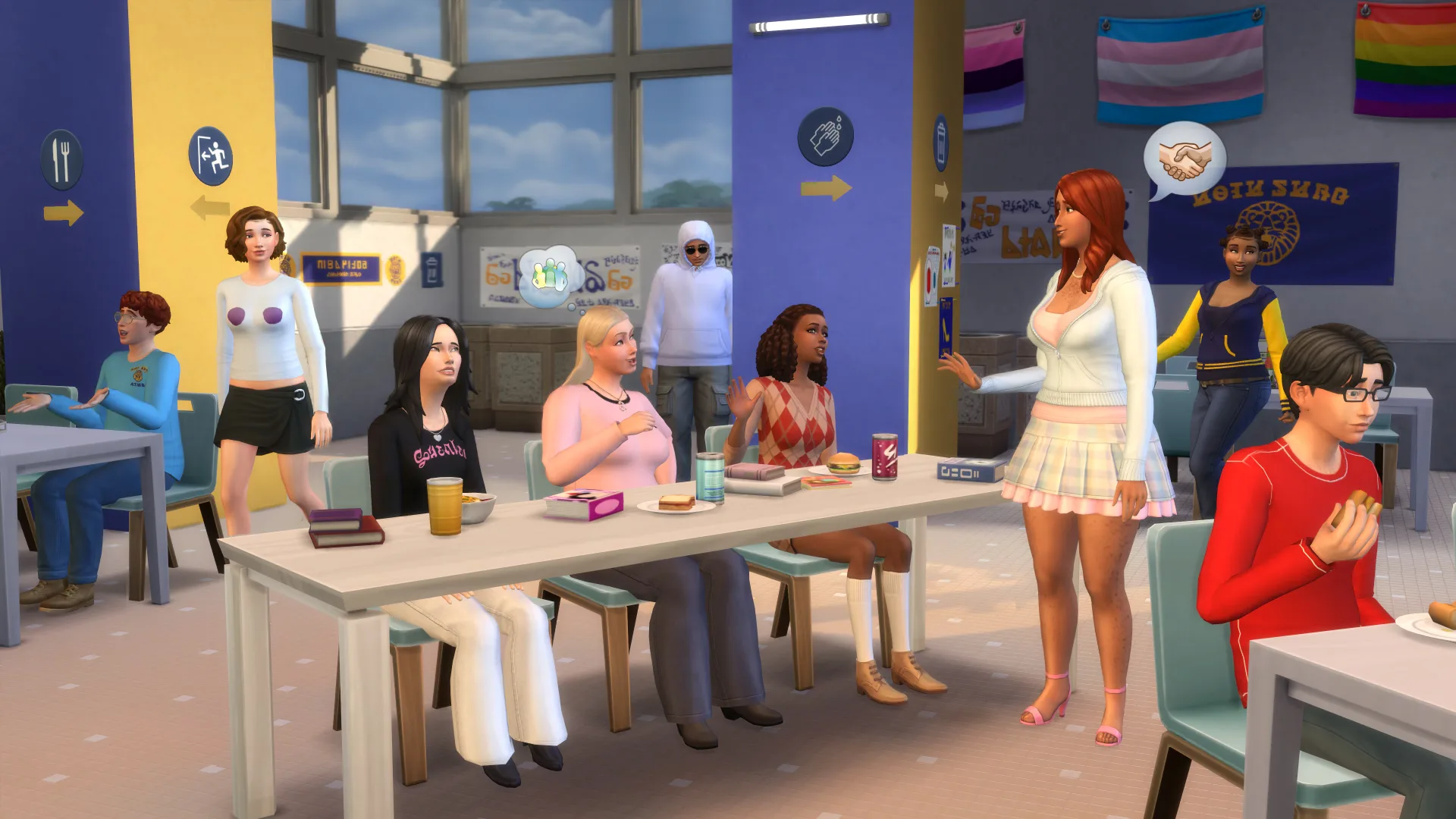 Los Sims 4 kit Estilo Mean Girls — El kit Estilo Mean Girls lleva la moda dosmilera a Los Sims 4 | Simlish4, imagen 3