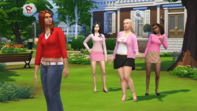 Los Sims 4 kit Estilo Mean Girls, El kit Estilo Mean Girls lleva la moda dosmilera a Los Sims 4 | Simlish4