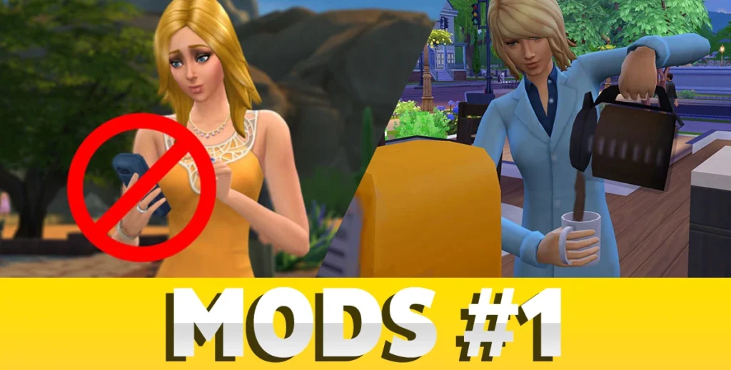 Portada original de la primera selección de mods de Simlish4