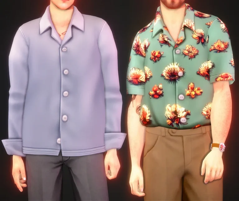 Vista previa de Lust For Life Shirts Set ·, ropa de its-adrienpastel para Los Sims 4.