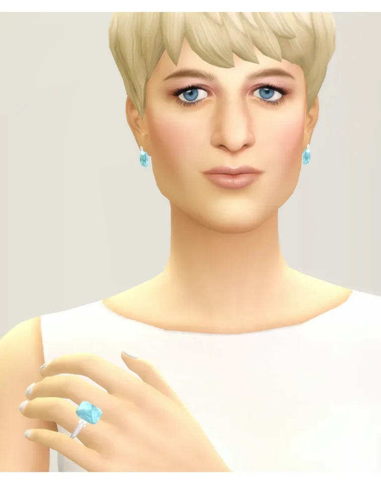 Vista previa de M Jewelry V (20 color), accesorios de rustys-cc para Los Sims 4.