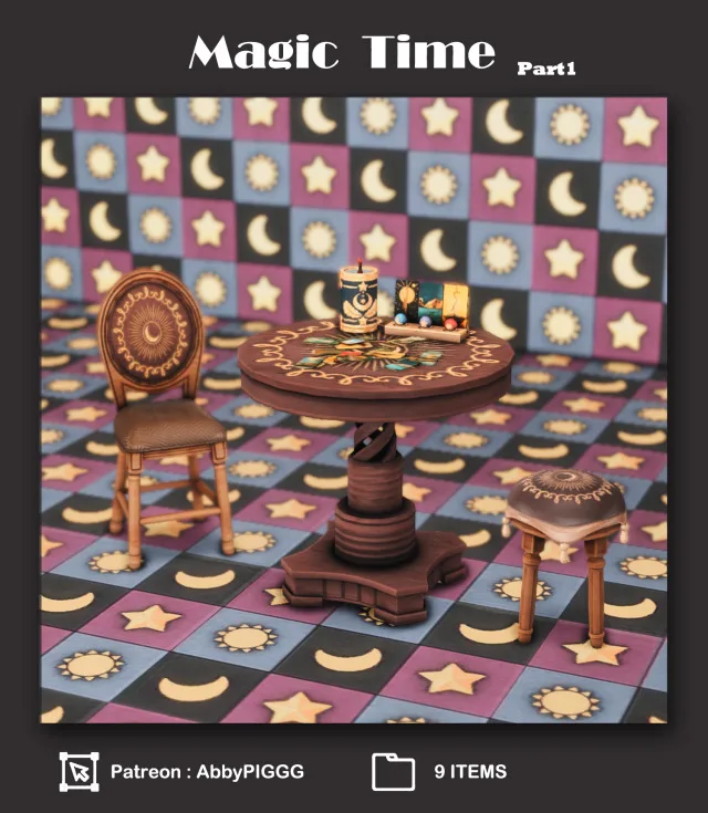 Vista previa de Magic Time, construir y comprar de abbypiggg para Los Sims 4.