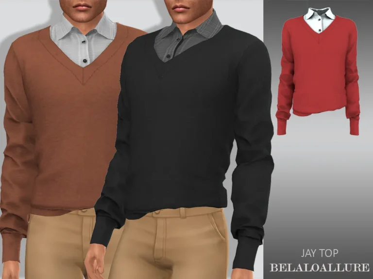 Vista previa de Male cc, crear un sim de belaloallure3 para Los Sims 4.
