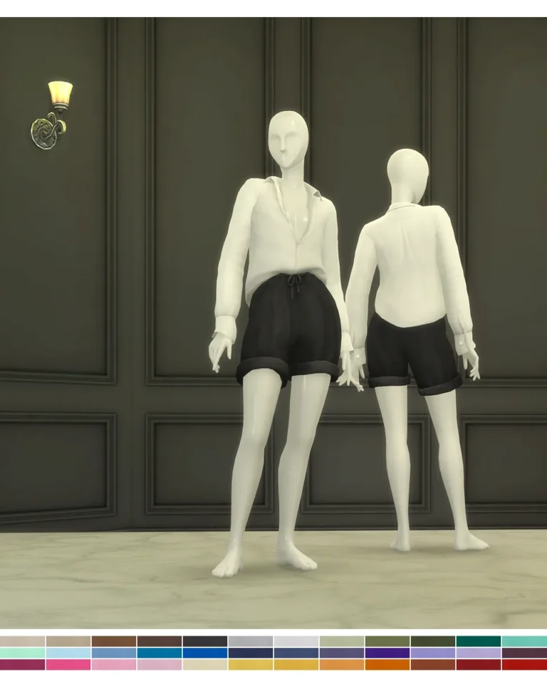 Vista previa de Mellow II Set. _F (36 color), crear un sim de rustys-cc para Los Sims 4.