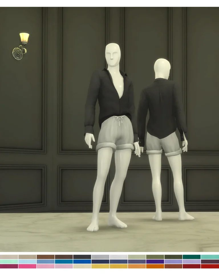 Vista previa de Mellow II Set. _M (36 color), crear un sim de rustys-cc para Los Sims 4.