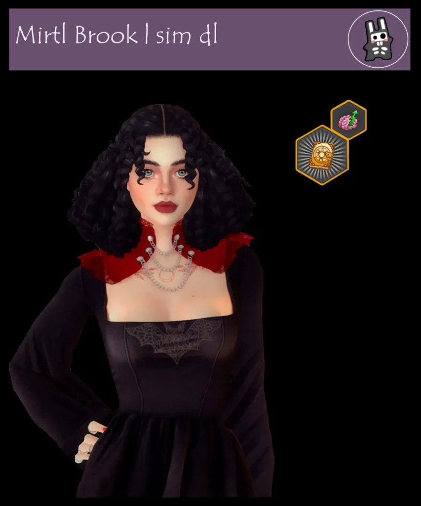 Vista previa de Mirtl Brook | Boop | Sim Download, sims de nocturne-vi para Los Sims 4.