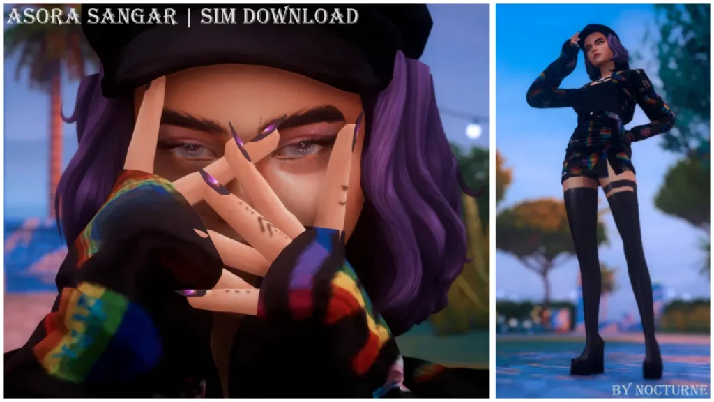 Vista previa de Morry Moo | Boop | Sim Download, sims de nocturne-vi para Los Sims 4.