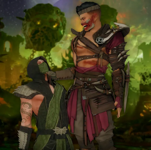 Vista previa de Mortal Kombat 1 Havik CC Set - 11 ITEMS, crear un sim de jessiminesims para Los Sims 4.