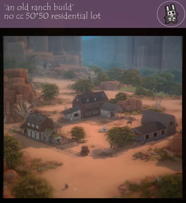 Vista previa de Mossy Lein & Spring Steps’ | Boop | No CC Build, solares y habitaciones de nocturne-vi para Los Sims 4.