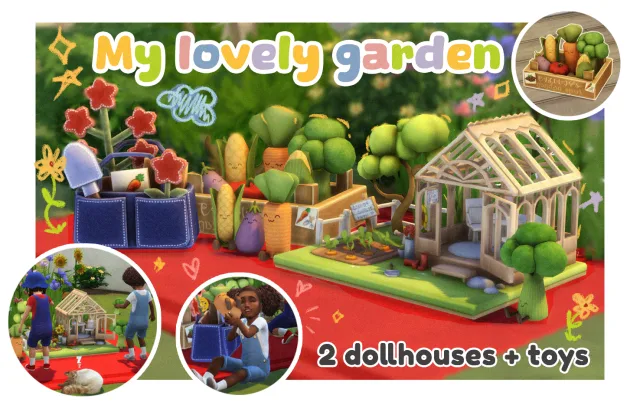 Vista previa de My Lovely Garden[a freebie! SECOND COMMISSION!], construir y comprar de tamsiecc para Los Sims 4.