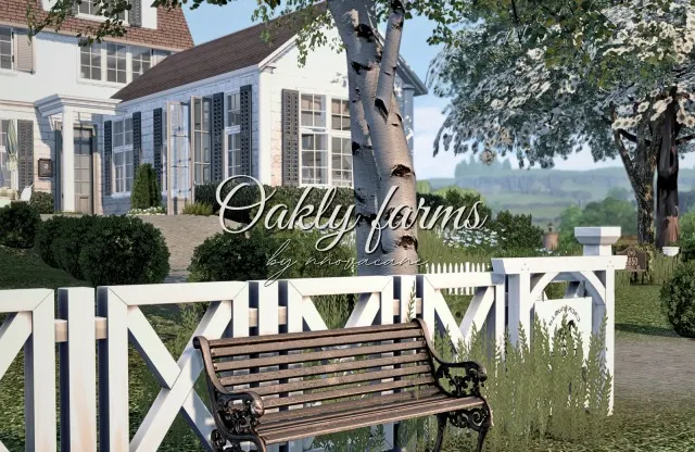 Vista previa de Oakly farms, solares y habitaciones de nnovacan3 para Los Sims 4.