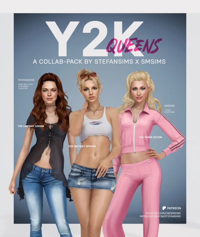 Vista previa de DOWNLOAD CLOTHES HERE ⟡, ropa de smsims-evekleos para Los Sims 4.