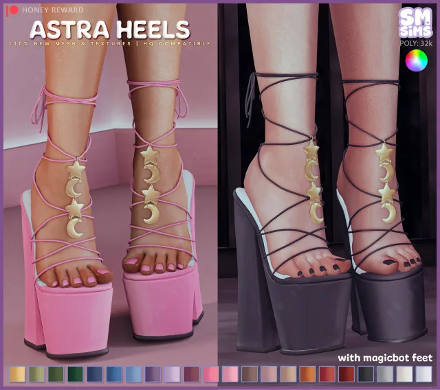 Vista previa de DOWNLOAD FREE HE R E ⟡, zapatos de smsims-evekleos para Los Sims 4.