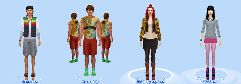 mods para Los Sims 4 — Pastel Blue UI Mod for The Sims 4 de vyxated para Los Sims 4 | Simlish4, imagen 3