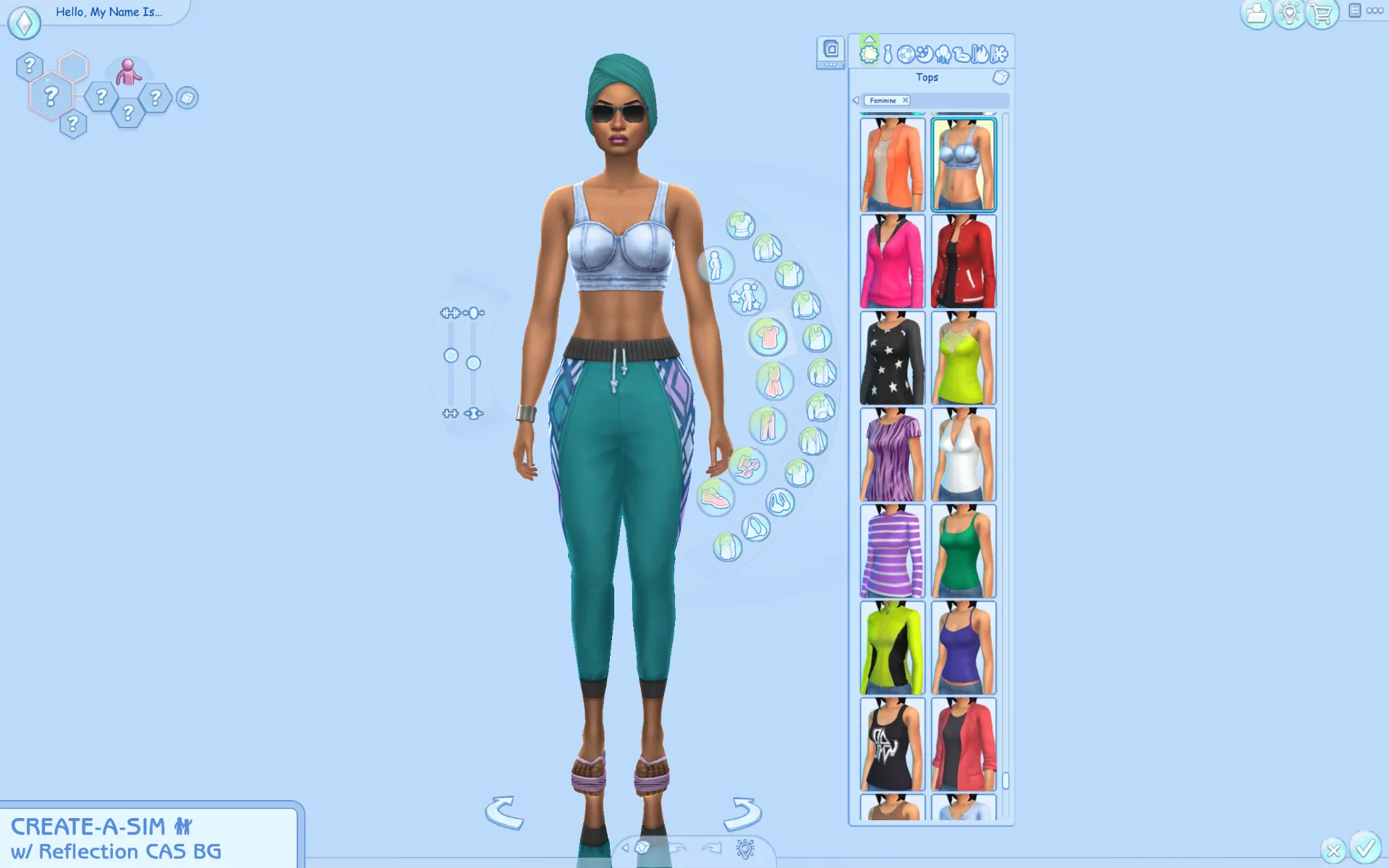 mods para Los Sims 4 — Pastel Blue UI Mod for The Sims 4 de vyxated para Los Sims 4 | Simlish4, imagen 7