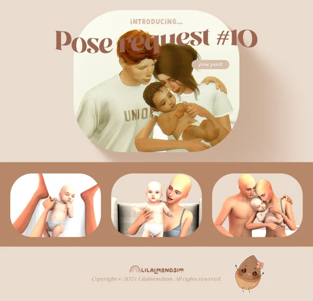 Vista previa de Pose request #10 — 𝒑𝒐𝒔𝒆 𝒑𝒂𝒄𝒌 𝒘𝒊𝒕𝒉 𝒊𝒏𝒇𝒂𝒏𝒕𝒔!, poses de lilalmondsim para Los Sims 4.