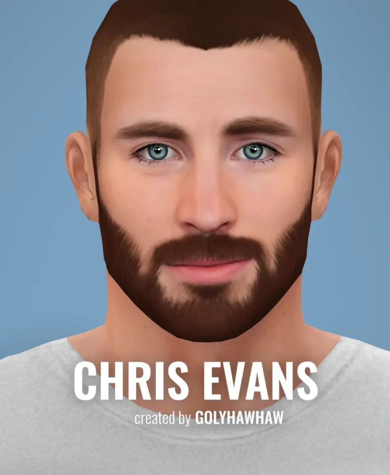Vista previa de Post bahaha, cabello de golyhawhaw para Los Sims 4.