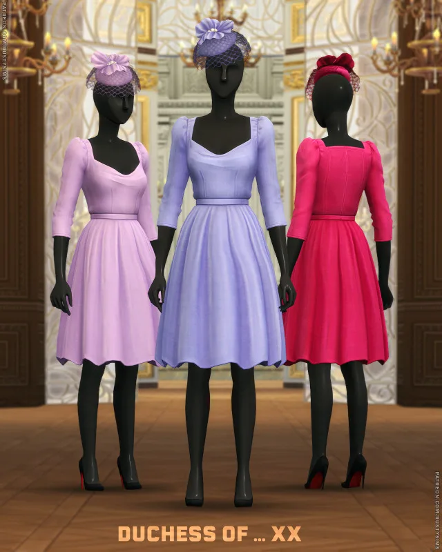Vista previa de R o y a l c o l l e c t i o n details, accesorios de rustys-cc para Los Sims 4.