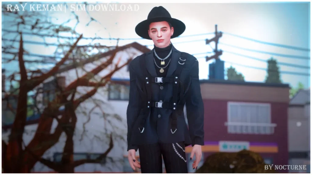 Vista previa de Ray Keman | Boop | Sim Download, sims de nocturne-vi para Los Sims 4.