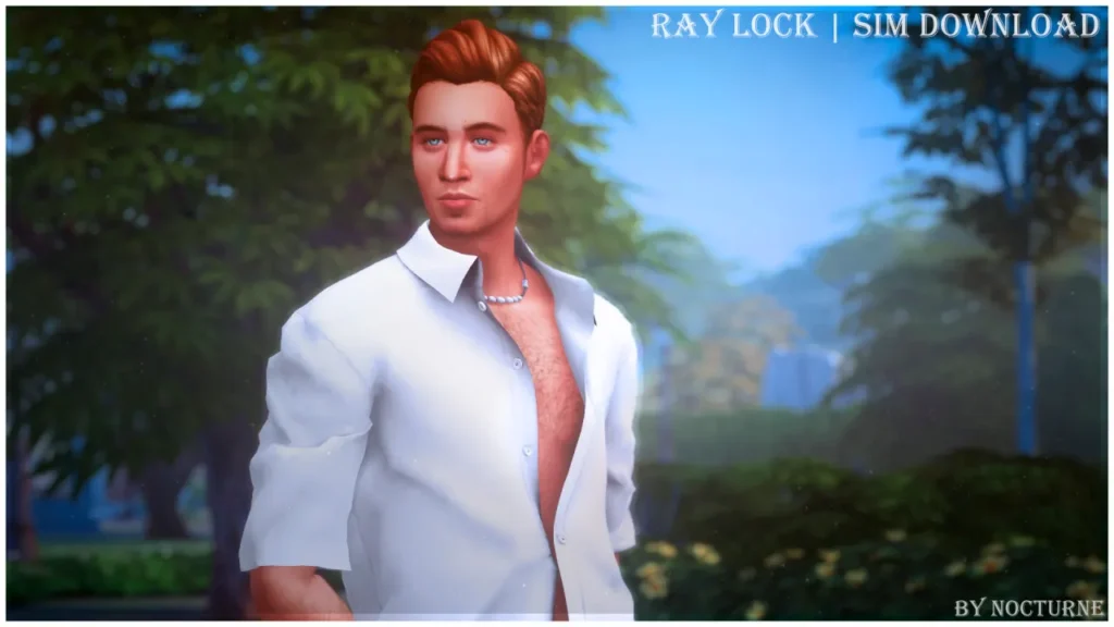 Vista previa de Ray Lock | Boop | Sim Download, sims de nocturne-vi para Los Sims 4.