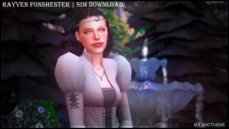 Vista previa de Rayven Fonshester | Boop | Sim Download, sims de nocturne-vi para Los Sims 4.