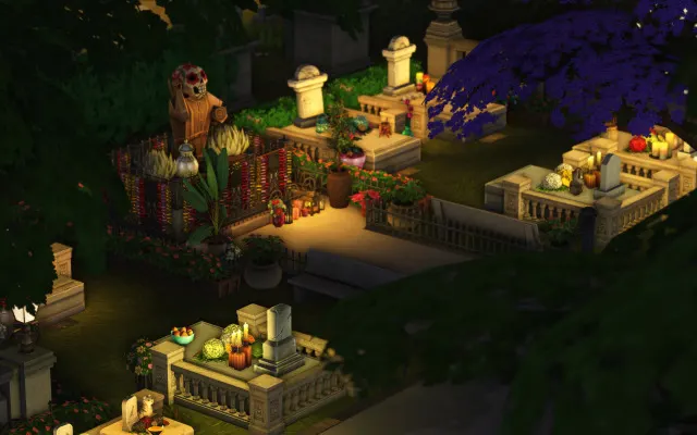 Vista previa de Rebuild Ciudad Enamorada | Avenida de la Eternidad, solares y habitaciones de nocturne-vi para Los Sims 4.