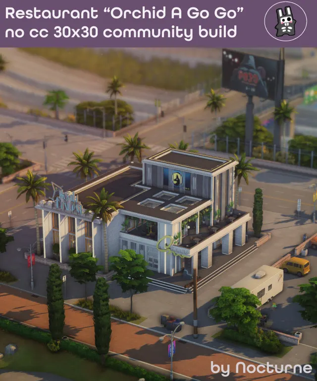 Vista previa de Rebuild Del Sol Valley | Starlight Boulevard | The Pinnacles, solares y habitaciones de nocturne-vi para Los Sims 4.