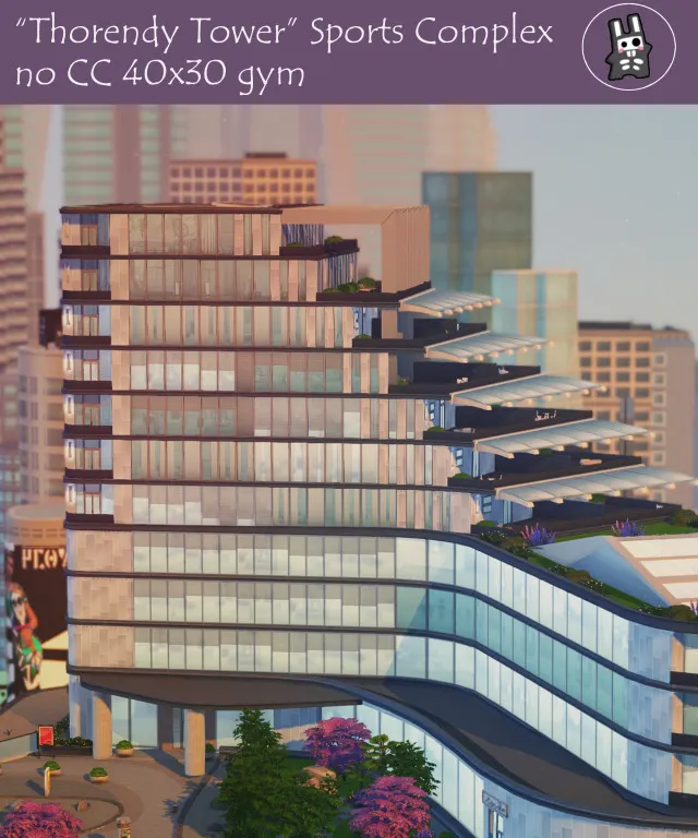 Vista previa de Rebuild San Myshuno | Fashion District, solares y habitaciones de nocturne-vi para Los Sims 4.