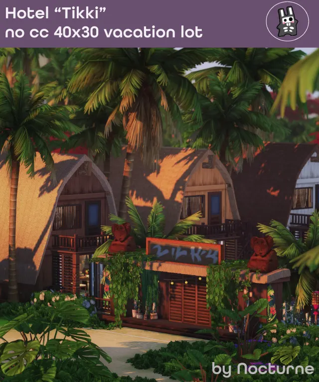 Vista previa de Rebuild Sulani | Lani St. Taz p.1, solares y habitaciones de nocturne-vi para Los Sims 4.