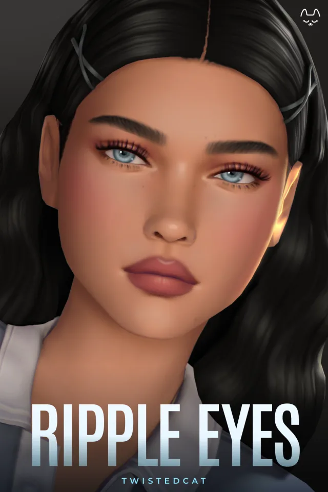 Vista previa de Ripple Eyes, ropa de twisted-cat para Los Sims 4.