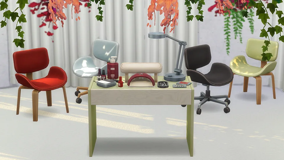 Los Sims 4 Ritual de manicura, Ritual de manicura propone salones de belleza en Los Sims 4 | Simlish4