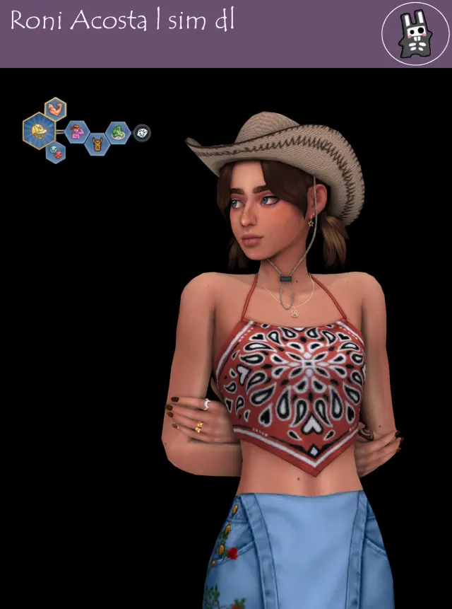 Vista previa de Roni acosta boop sim download download, sims de nocturne-vi para Los Sims 4.