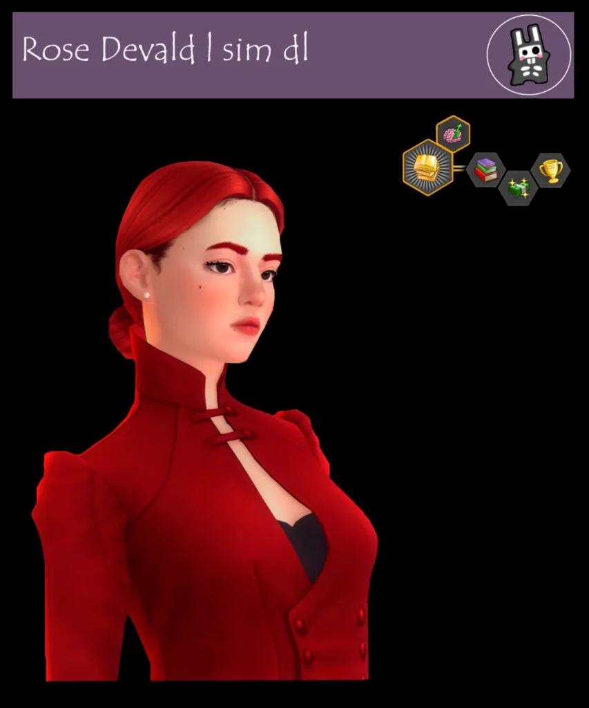 Vista previa de Rose Devald | Boop | Sim Download, sims de nocturne-vi para Los Sims 4.