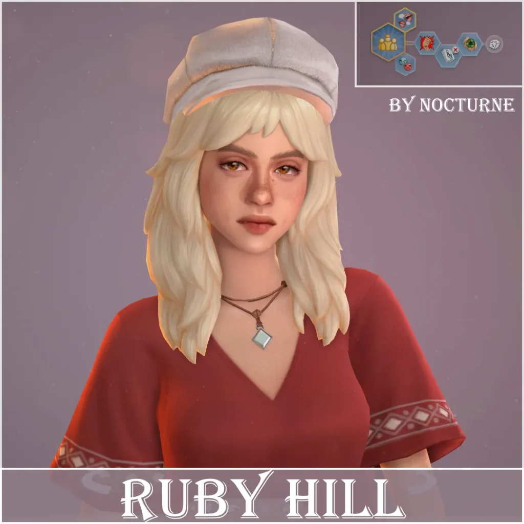 Vista previa de Ruby Hill | Boop | Sim Download, sims de nocturne-vi para Los Sims 4.