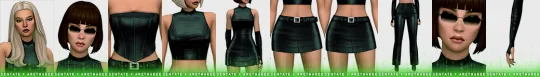Vista previa de Sentate x Arethabee, crear un sim de arethabee para Los Sims 4.