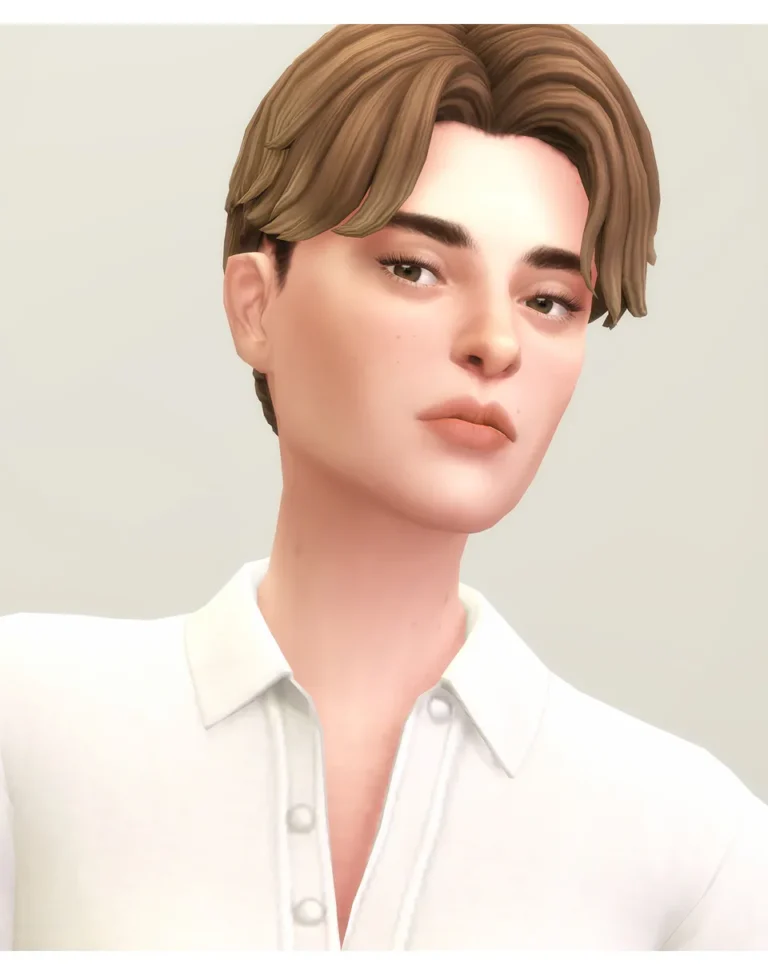 Vista previa de Seoul cabello III (33 Color / Ombré ACC), cabello de rustys-cc para Los Sims 4.