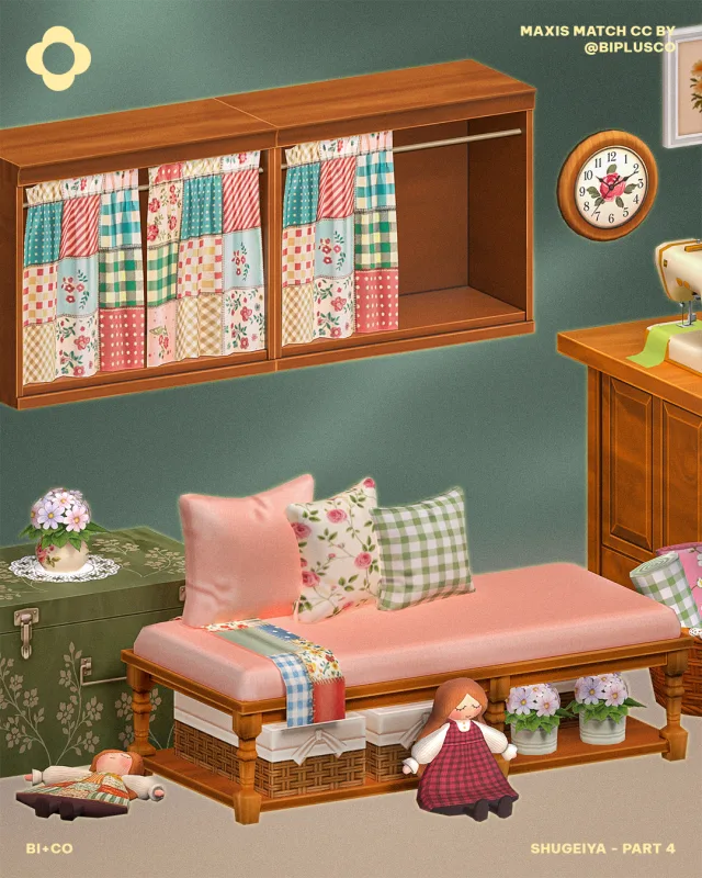 Vista previa de Shugeiya - Part 4, muebles de biplusco para Los Sims 4.