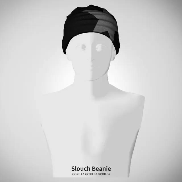 Vista previa de Slouch Beanie, crear un sim de gorillax3-cc para Los Sims 4.