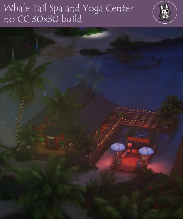 Vista previa de Spa and Yoga Venter | no cc lot download, solares y habitaciones de nocturne-vi para Los Sims 4.