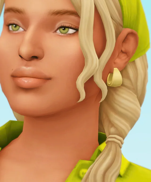 Vista previa de Summer in Tartosa, cabello de rustys-cc para Los Sims 4.
