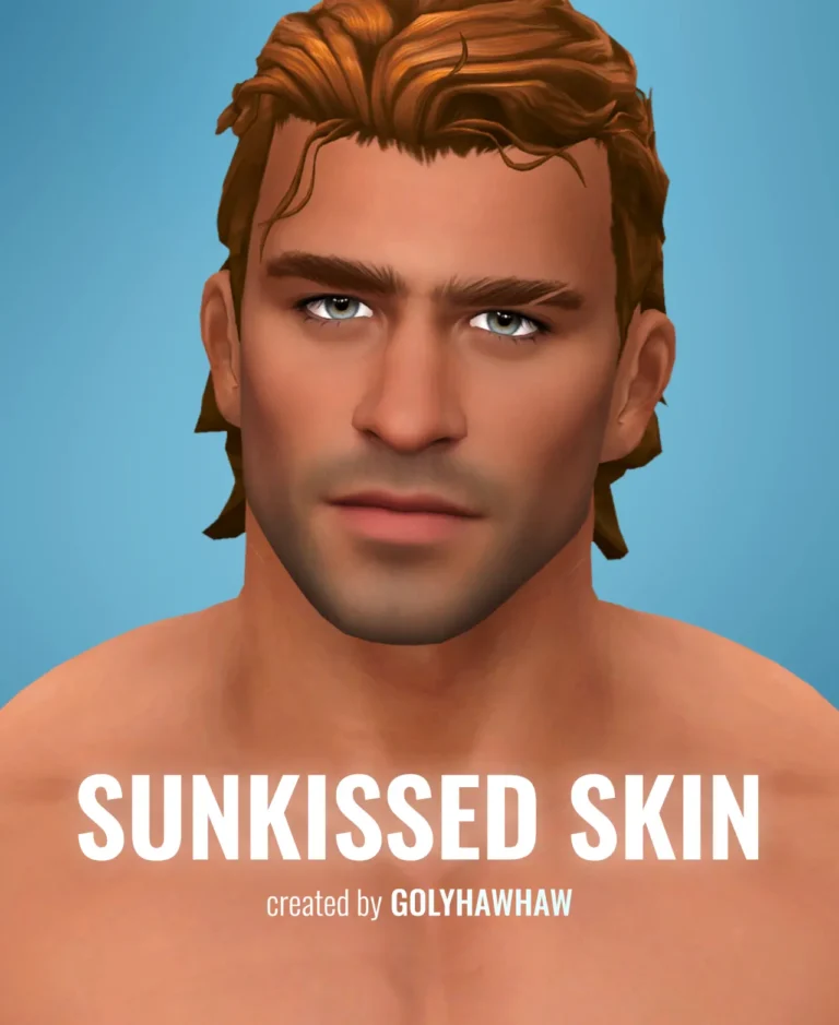 Vista previa de SUNKISSED SKIN, ropa de golyhawhaw para Los Sims 4.
