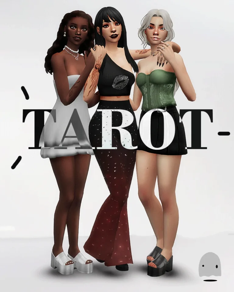 Vista previa de TAROT, crear un sim de sondescent para Los Sims 4.